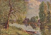 Alfred Sisley Flublandschaft bei Moret sur Loing Germany oil painting artist